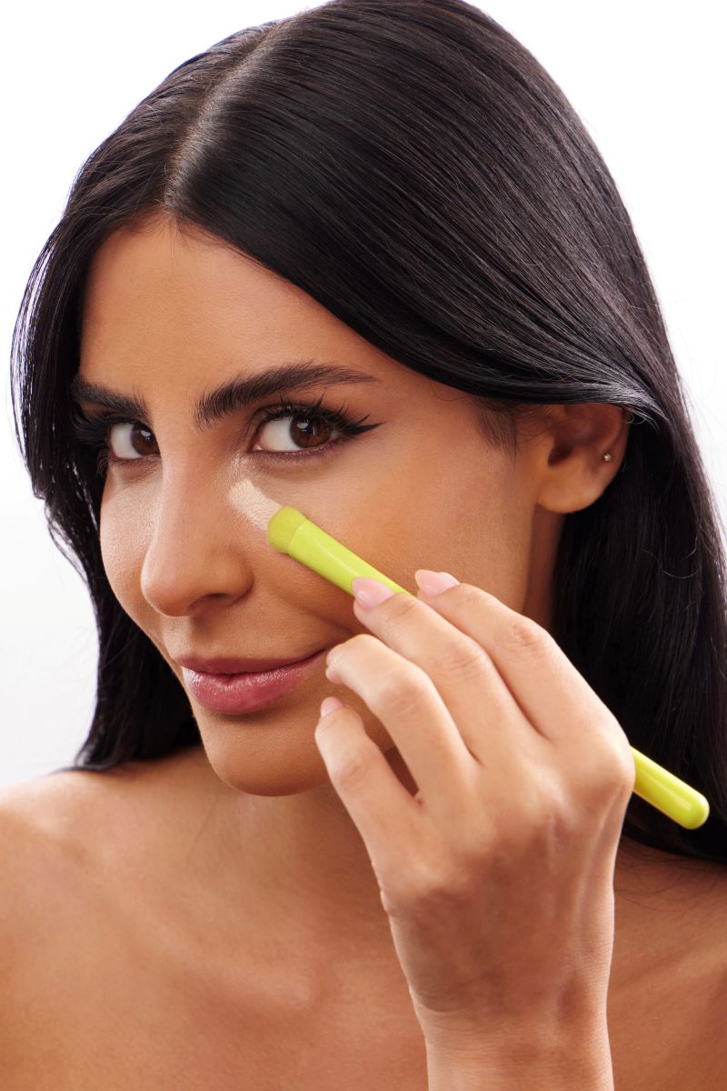 Pincel - Angled Concealer Brush - F 08