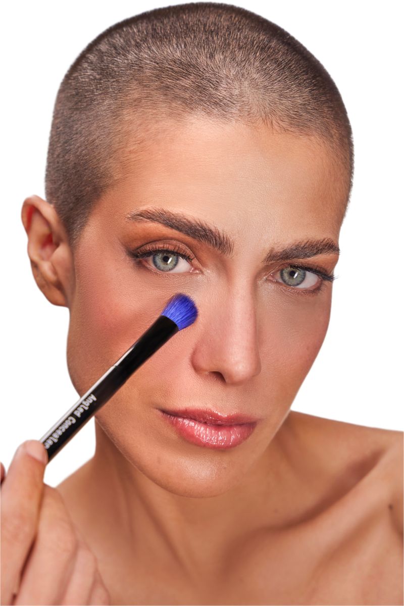 Pincel - Angled Concealer Brush - F 08